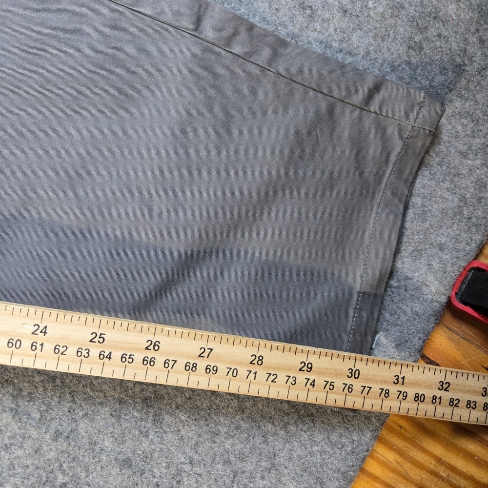 Vuori Collins Chino Pants Mens 36x30 Gray Stretch Cotton Twill Office V433 - Picture 9 of 12